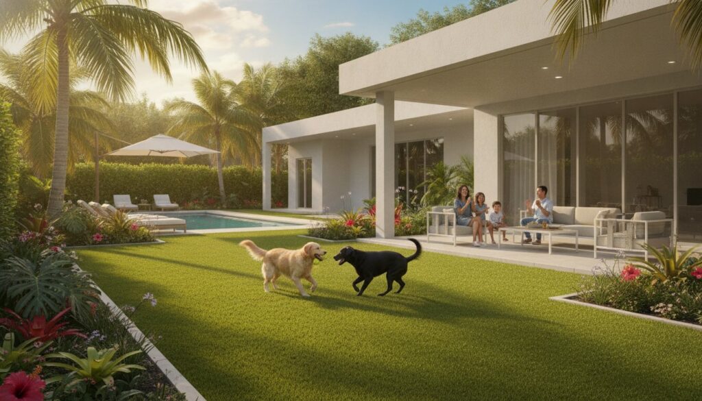 Artificial Turf for Dog Runs in South Florida: The 2026 Pet Owner’s Guide