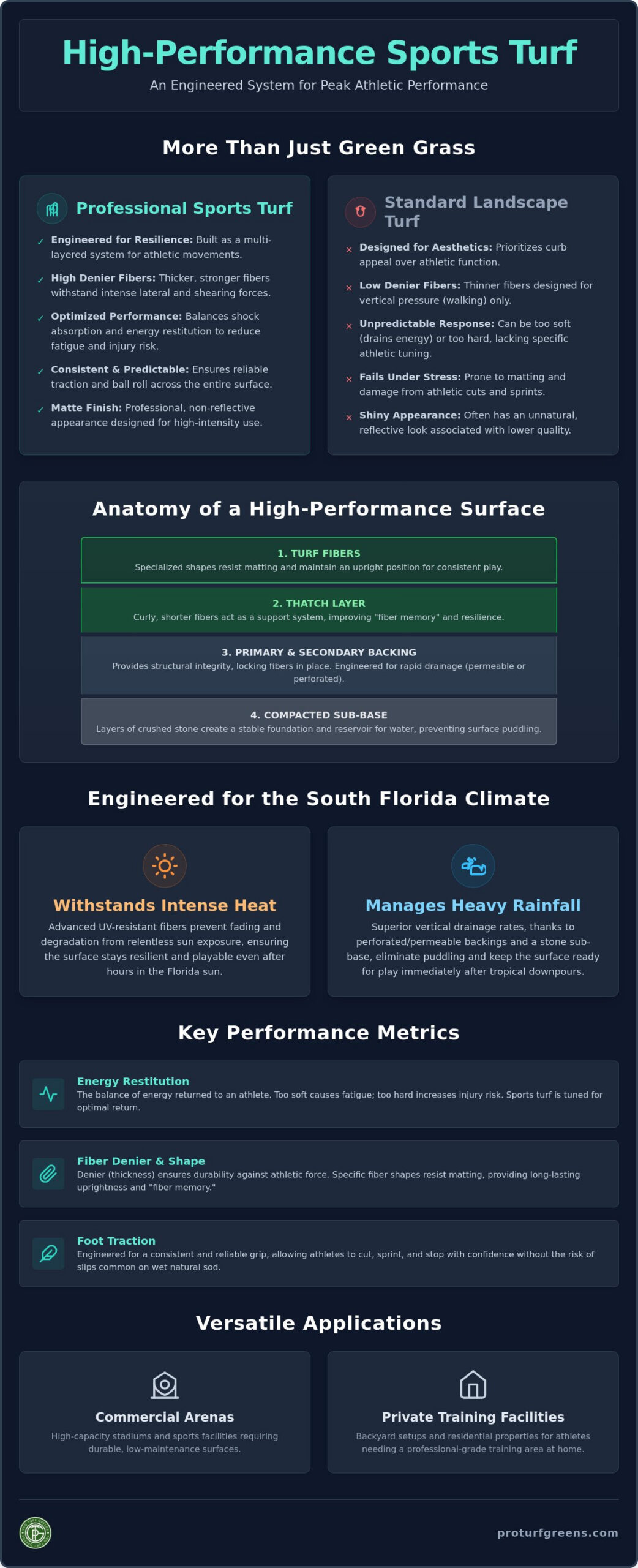 High-Performance Sports Turf: The Ultimate Guide to Athletic Synthetic Surfaces