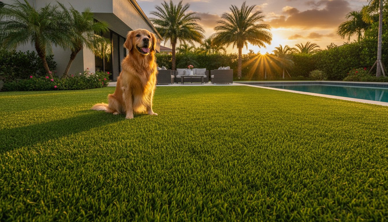 Best Artificial Grass for Dogs in Palm Beach: 2026 Guide