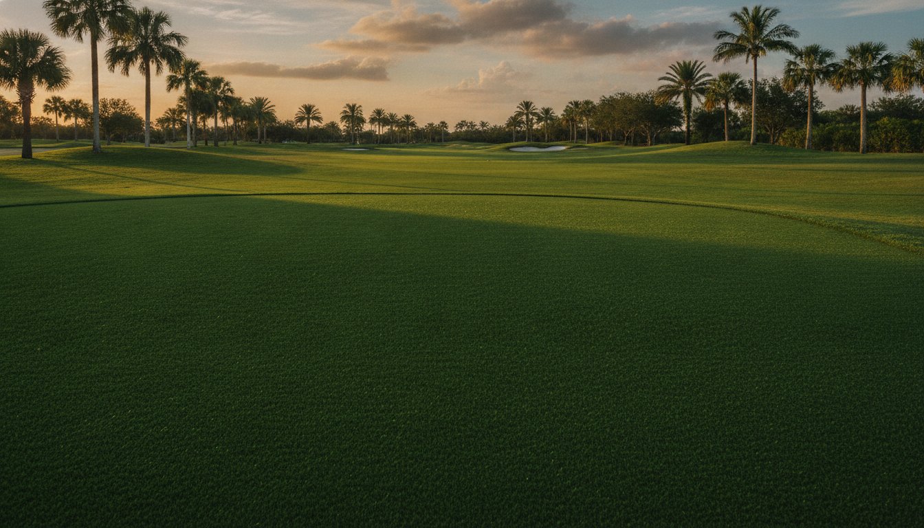 Commercial Tee Line Installation: High-Performance Synthetic Turf for South Florida Golf Facilities