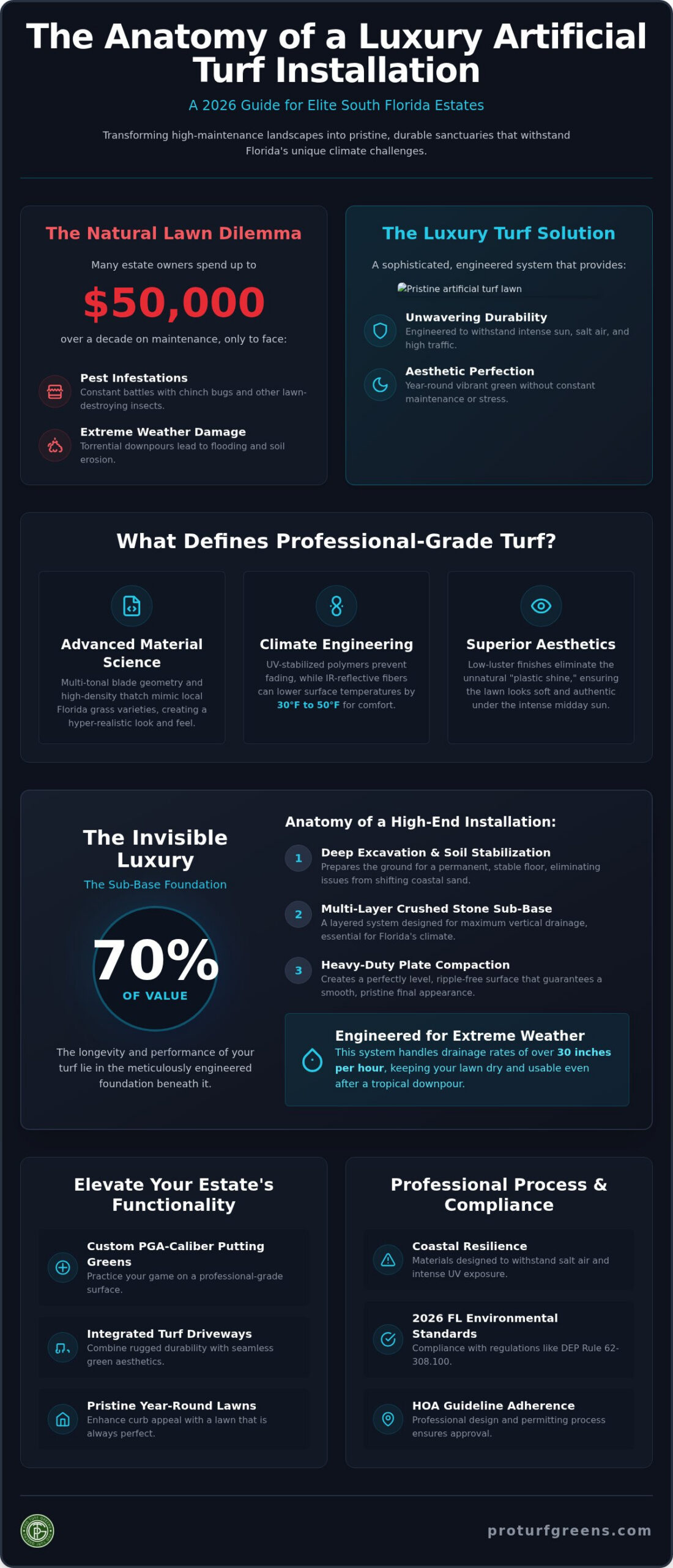 Luxury Artificial Turf Installations: The 2026 Elite South Florida Guide