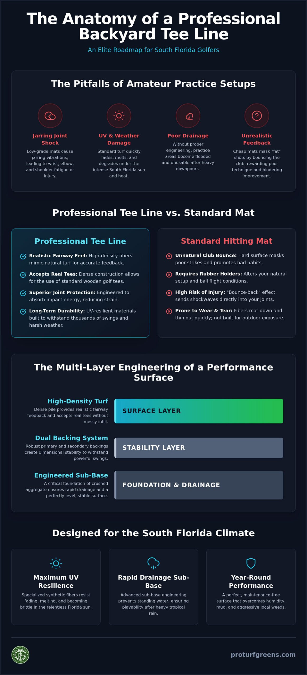 Backyard Tee Line Installation: The Elite Guide to Professional Home Practice