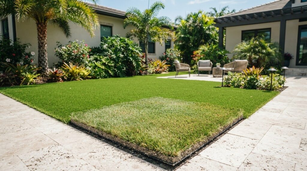UV-Resistant Artificial Turf in Florida: How to Choose Turf for Sun Exposure