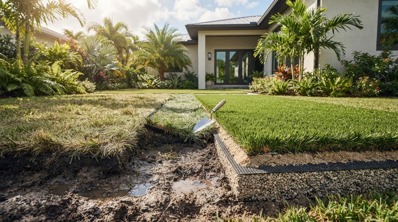 Problems with Cheap Artificial Grass: What South Florida Homeowners Should Know